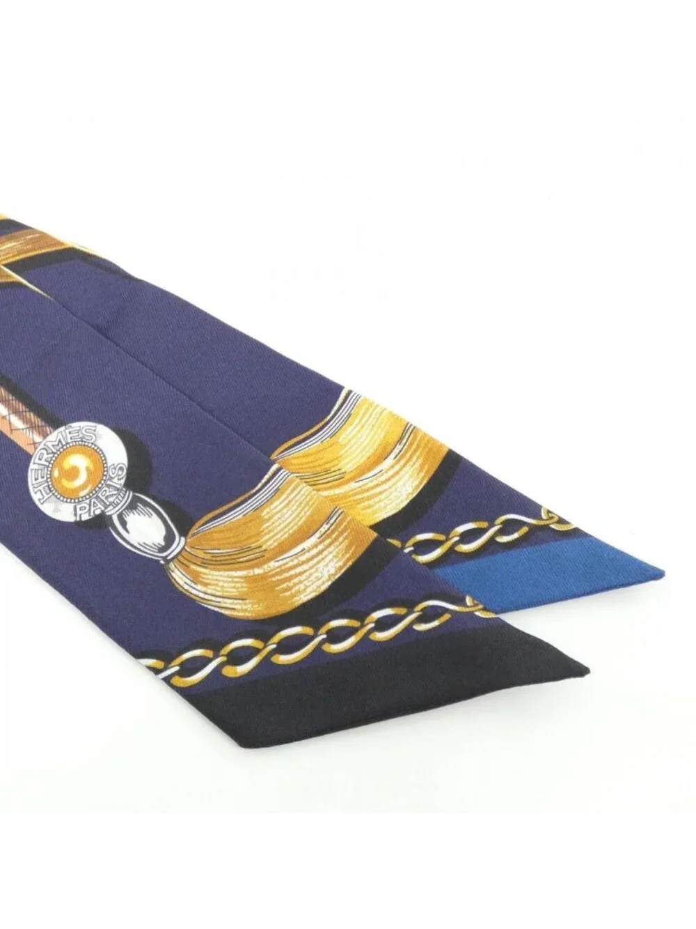 Hermes Cavalcades Twilly Scarf